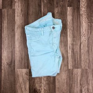 American Eagle crop jeggings